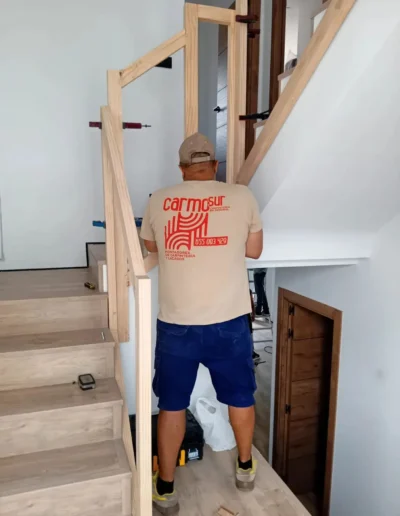Escalera de Madera en San Fernando
